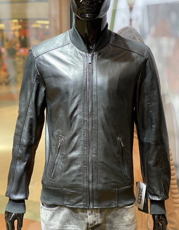 nieuwigheid werkgelegenheid caravan Lederen jas heren 099/R zwart - Nappato Leather Nijmegen