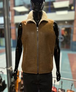 Bodywarmer lammy heren wood