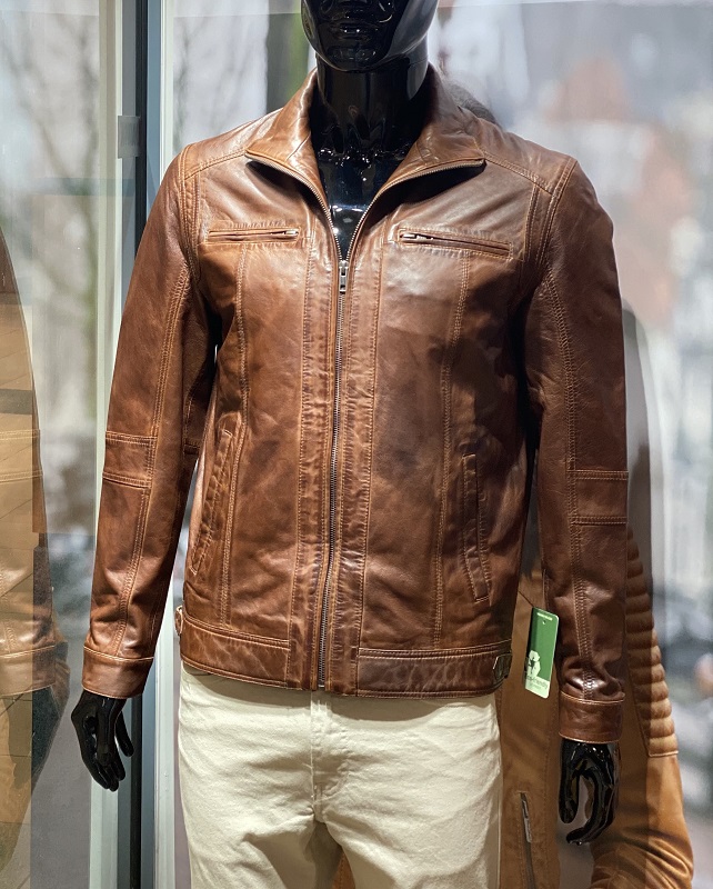bruin jas heren - Nappato Leather Nijmegen