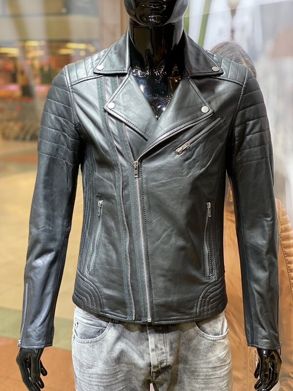 residentie Dicht wimper Lederen jas heren zwart Gbs - Nappato Leather Nijmegen